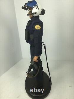 1/6 21st Century Police Helicopter Pilot M-4 Flight Gear & Helmet Dragon Bbi DID