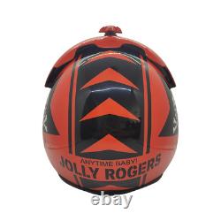 1 Pcs Jet Fighter Jolly Rogers II Flight Helmet Pilot Aviator Movie Prop