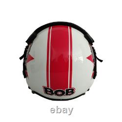 1 Pcs Top Gun Bob Flight Helmet Pilot Aviator USN Navy Movie Prop