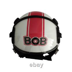 1 Pcs Top Gun Bob Flight Helmet Pilot Aviator USN Navy Movie Prop
