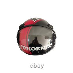 1 Pcs Top Gun Phoenix Flight Helmet Pilot Aviator USN Navy Movie Prop