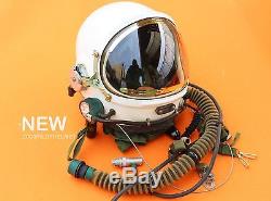 100% Flight Helmet High Altitude Astronaut Space Pilots Pressured /Pilot Helmet