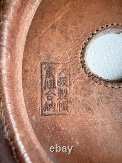 1943 WWII WW2 IJA Pilot Flight Helmet With Aoki Goggles Imperial Japanese Army