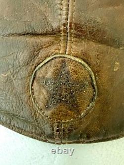 1943 WWII WW2 IJA Pilot Flight Helmet With Aoki Goggles Imperial Japanese Army