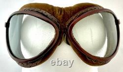 1943 WWII WW2 IJA Pilot Flight Helmet With Aoki Goggles Imperial Japanese Army