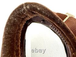 1943 WWII WW2 IJA Pilot Flight Helmet With Aoki Goggles Imperial Japanese Army