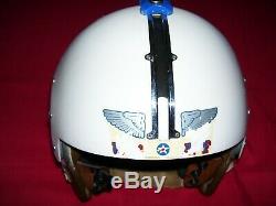 1950s USAF Air Force F-100 Super Sabre HGU 2/P Jet Pilot Flight Helmet (large)