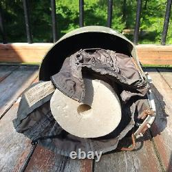 1955 High Altitude Flight Helmet Type K-1 Jet Pilot with MG-52 Liner US Air Force