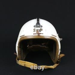 1957 Us Air Force Usaf P-4a P4a Flight Flying Helmet Pilot Named Jet Fighter