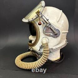 1960 RARE MODEL GSh-6M SOVIET UNION FLIGHT PILOT HELMET HIGH ALTITUDE MIG USSR