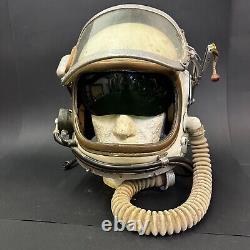 1960 RARE MODEL GSh-6M SOVIET UNION FLIGHT PILOT HELMET HIGH ALTITUDE MIG USSR