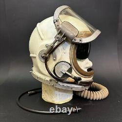 1960 RARE MODEL GSh-6M SOVIET UNION FLIGHT PILOT HELMET HIGH ALTITUDE MIG USSR