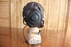 1961's Air Force MiG/Su Fighter Pilot Winter Leather Flight Helmet