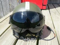 1970's United Kingdom Mk. IIIC Pilot's Dual Visor Flight Helmet