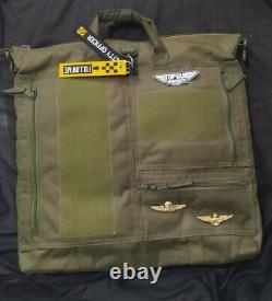 2 Pcs TOP GUN MAVERICK HGU-55 WINGMANYALE & HARVARD FIGHTER PILOT HELMET+2BAGS