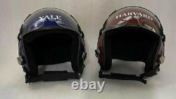 2 Pcs TOP GUN MAVERICK HGU-55 WINGMANYALE & HARVARD FIGHTER PILOT HELMET+pin