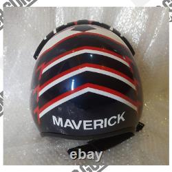 2 Pcs (maverick & Goose) Top Gun Movie Prop Usn Pilot Flight Helmet(hgu-33)