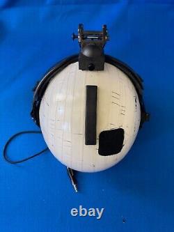 AUTHENTIC USMC USN GENTEX HGU-84 PILOT FLIGHT HELMET HGU84 With NVG MOUNT