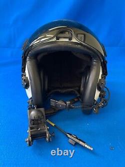 AUTHENTIC USMC USN GENTEX HGU-84 PILOT FLIGHT HELMET HGU84 With NVG MOUNT