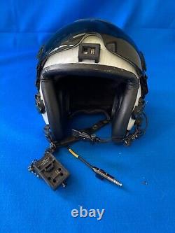 AUTHENTIC USMC USN GENTEX HGU-84 PILOT FLIGHT HELMET HGU84 With NVG MOUNT