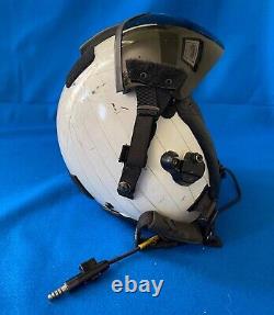 AUTHENTIC USMC USN GENTEX HGU-84 PILOT FLIGHT HELMET HGU84 With NVG MOUNT