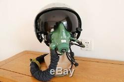 Air Force Aviator MIG Fighter Pilot Aviation Flight Helmet, Open Type Helmet