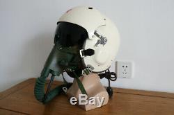 Air Force Aviator MiG-21 Jet Fighter Pilot Flight Helmet, Oxygen Mask