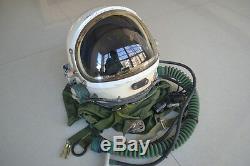 Air Force Fighter Aircraft Pilot Flight Helmet, High Altitude Flight Suit