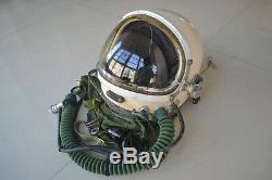 Air Force Fighter Aircraft Pilot Flight Helmet, High Altitude Flight Suit