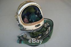 Air Force Fighter Aviator Flight Helmet, Militaria Pilot Anti Gravity fly Suit