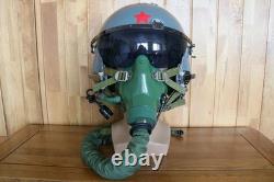 Air Force Fighter Pilot Flight Helmet(1#/60), Oxygen Mask Ym-9915G T Hook