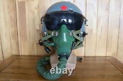 Air Force Fighter Pilot Flight Helmet(1#/Largest), Oxygen Mask Ym-9915G