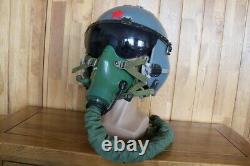 Air Force Fighter Pilot Flight Helmet(1#/Largest), Oxygen Mask Ym-9915G