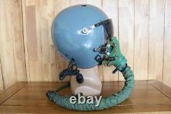 Air Force Fighter Pilot Flight Helmet(1#/Largest), Oxygen Mask Ym-9915G