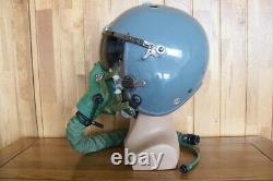 Air Force Fighter Pilot Flight Helmet(1#/Largest), Oxygen Mask Ym-9915G