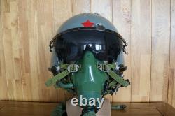 Air Force Fighter Pilot Flight Helmet(1#), Oxygen Mask Ym-9915G