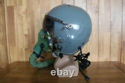 Air Force Fighter Pilot Flight Helmet(1#), Oxygen Mask Ym-9915G