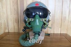 Air Force Fighter Pilot Flight Helmet(1#), T Hook Bayonets Ym-9915G Oxygen Mask