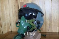 Air Force Fighter Pilot Flight Helmet(1#), T Hook Bayonets Ym-9915G Oxygen Mask