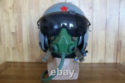 Air Force Fighter Pilot Flight Helmet, Oxygen Mask KJB-1