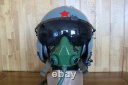 Air Force Fighter Pilot Flight Helmet, Oxygen Mask KJB-1