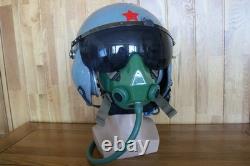 Air Force Fighter Pilot Flight Helmet, Oxygen Mask KJB-1