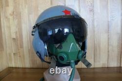 Air Force Fighter Pilot Flight Helmet, Oxygen Mask KJB-1