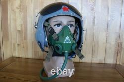 Air Force Fighter Pilot Flight Helmet, Oxygen Mask KJB-1