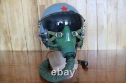 Air Force Fighter Pilot Flight Helmet, Oxygen Mask YM-9915G