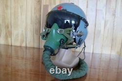 Air Force Fighter Pilot Flight Helmet, Oxygen Mask YM-9915G