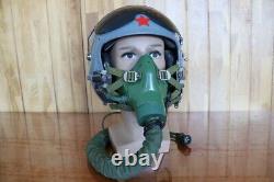 Air Force Fighter Pilot Flight Helmet, Oxygen Mask YM-9915G