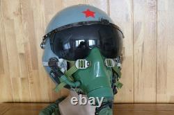 Air Force Fighter Pilot Flight Helmet, Oxygen Mask Ym-9915G