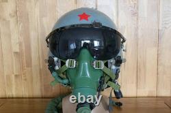 Air Force Fighter Pilot Flight Helmet, Oxygen Mask Ym-9915G