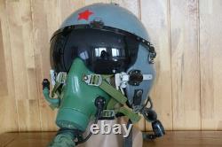 Air Force Fighter Pilot Flight Helmet, Oxygen Mask Ym-9915G